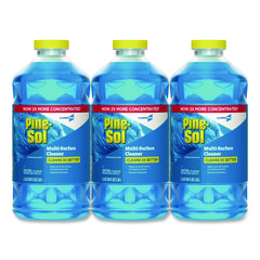 CloroxPro Multi-Surface Cleaner Concentrated, Sparkling Wave Scent, 80 oz Bottle, 3/Carton