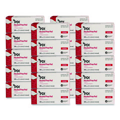 PDI Alcohol Prep Pads, 200/Box, 20 Boxes/Carton