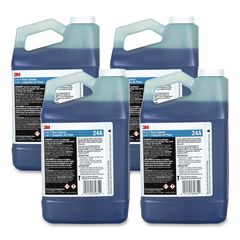 3-in-1 Floor Cleaner Concentrate 24A, Fresh Scent, 0.5 gal Bottle, 4/Carton