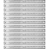 Westcott Stainless Steel Rulers