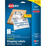 Avery&reg; TrueBlock Paper Receipt Shipping Labels