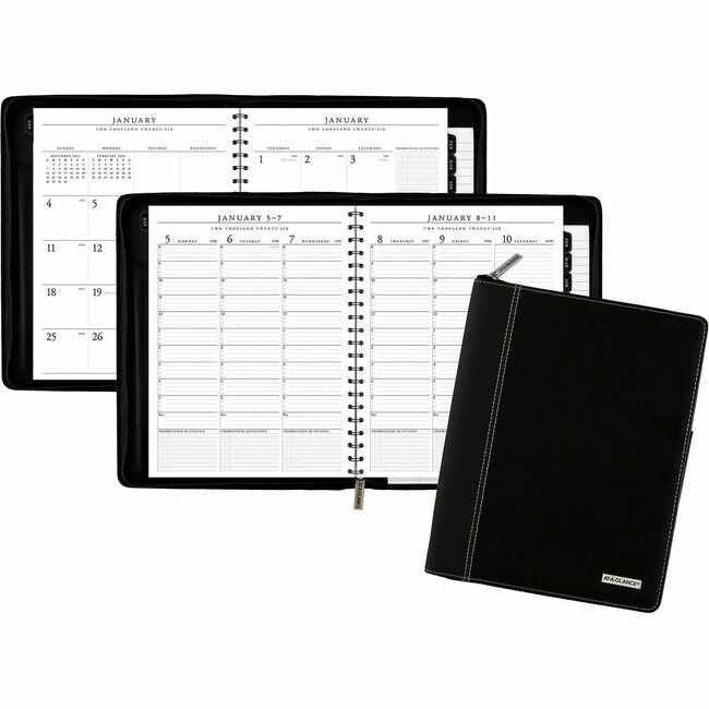 At-A-Glance Executive Appointment Book with Zipper