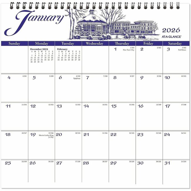 At-A-Glance Illustrator's EditionWall Calendar