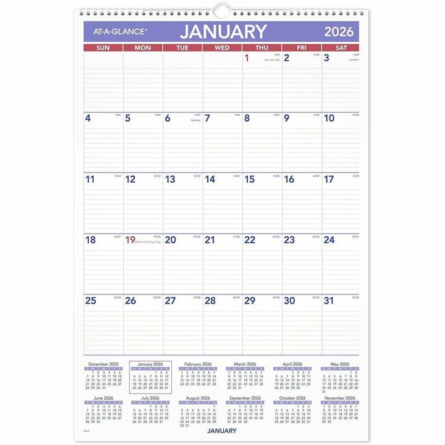 At-A-Glance Wall Calendar