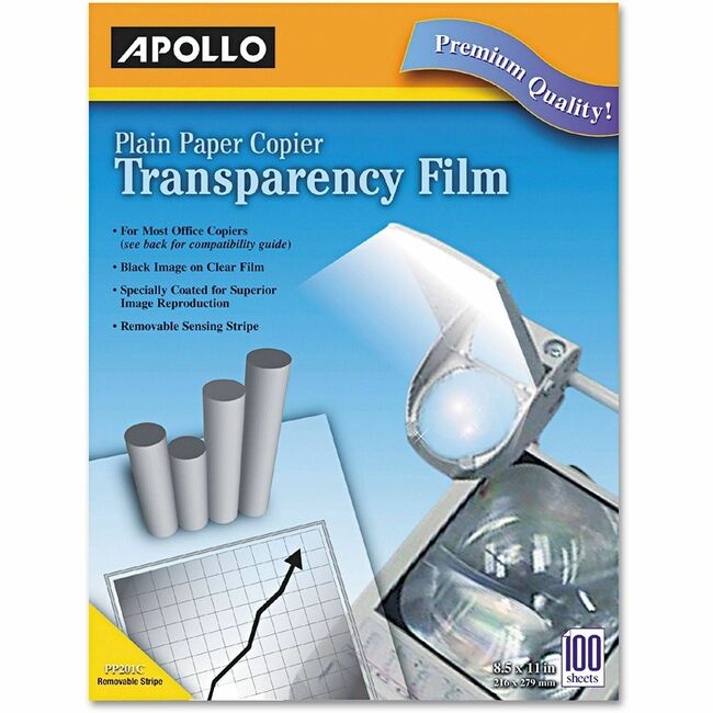 Apollo Plain Paper Copier Transparency Film