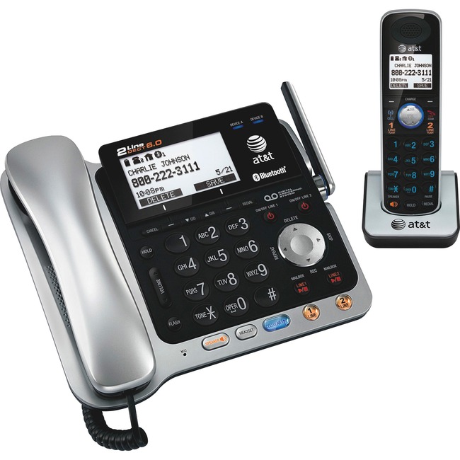 Vtech AT&T TL86109 Cordless Phone with Answering Machine