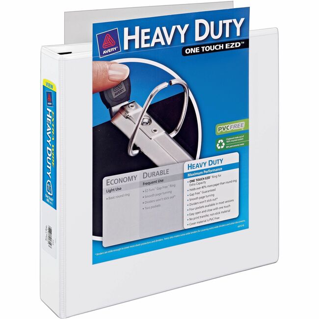 Avery Heavy-Duty View Extra Wide Binder, 1.5