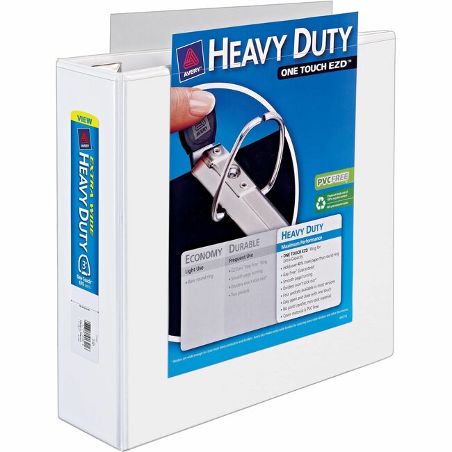 Avery Heavy-Duty View Extra Wide Binder, 3