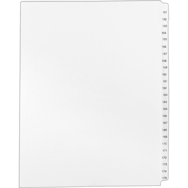 Avery® Standard Collated Legal Exhibit Divider Sets - Avery Style