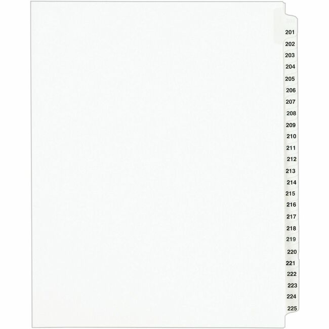 Avery Standard Collated Legal Dividers