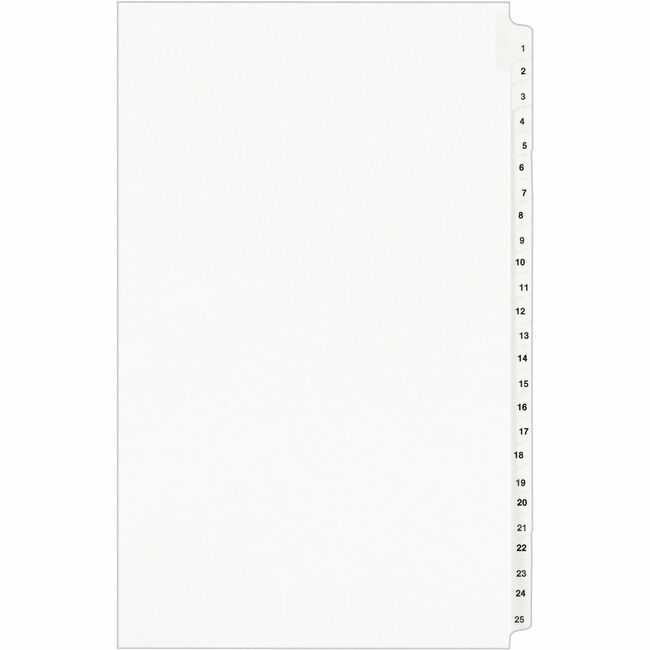 Avery&reg; Standard Collated Legal Exhibit Divider Sets - Avery Style