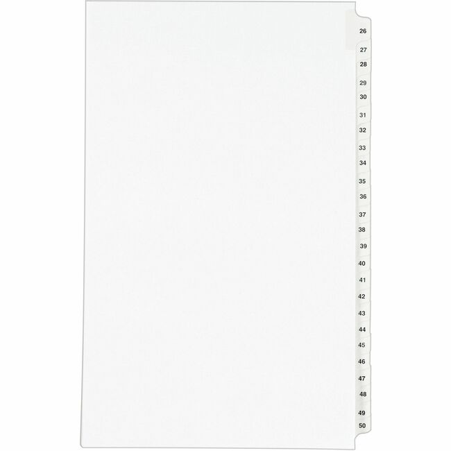Avery® Standard Collated Legal Exhibit Divider Sets - Avery Style