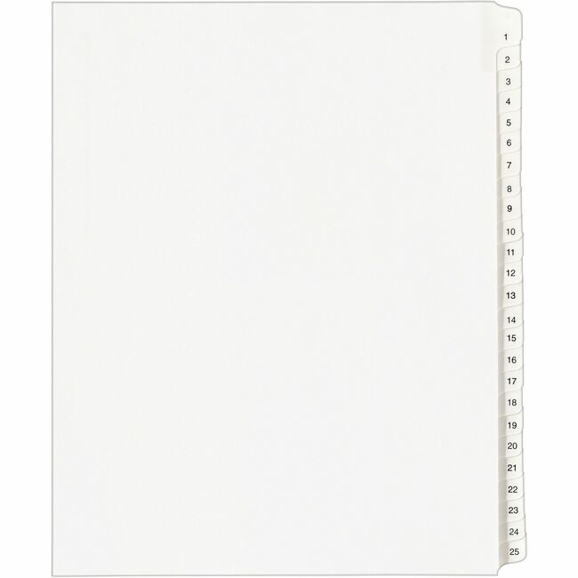 Avery&reg; Collated Legal Exhibit Dividers - Allstate Style