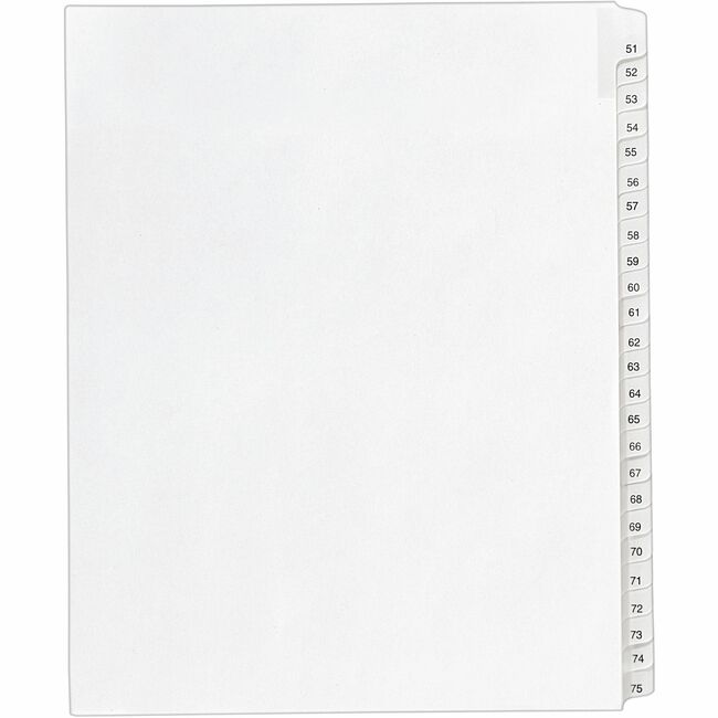 Avery&reg; Collated Legal Exhibit Dividers - Allstate Style