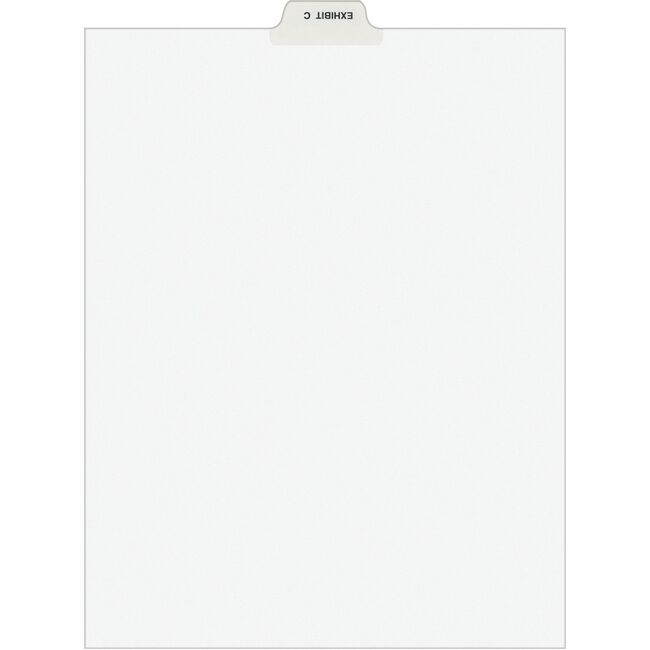 Avery® Individual Legal Exhibit Dividers - Avery Style - Unpunched