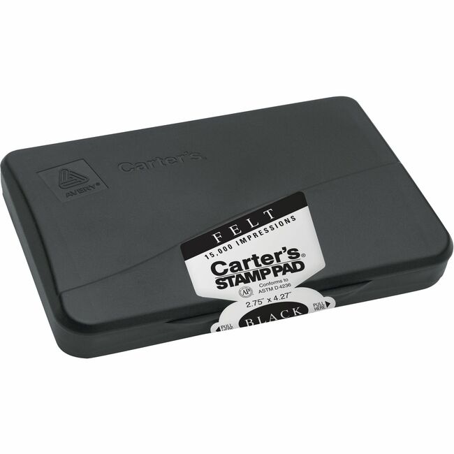 Carter's® Felt Black Stamp Pad, 2.75