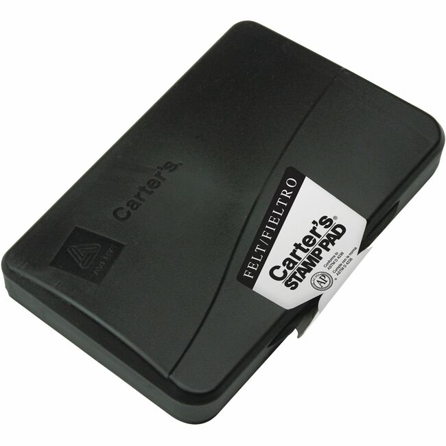 Carter's® Felt Black Stamp Pad, 3.15
