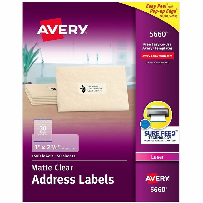 Avery® Easy Peel Return Address Labels