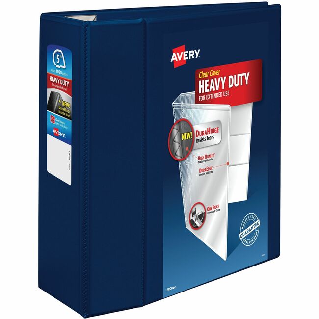 Avery&reg; Heavy-Duty View Binders with One Touch EZD Rings
