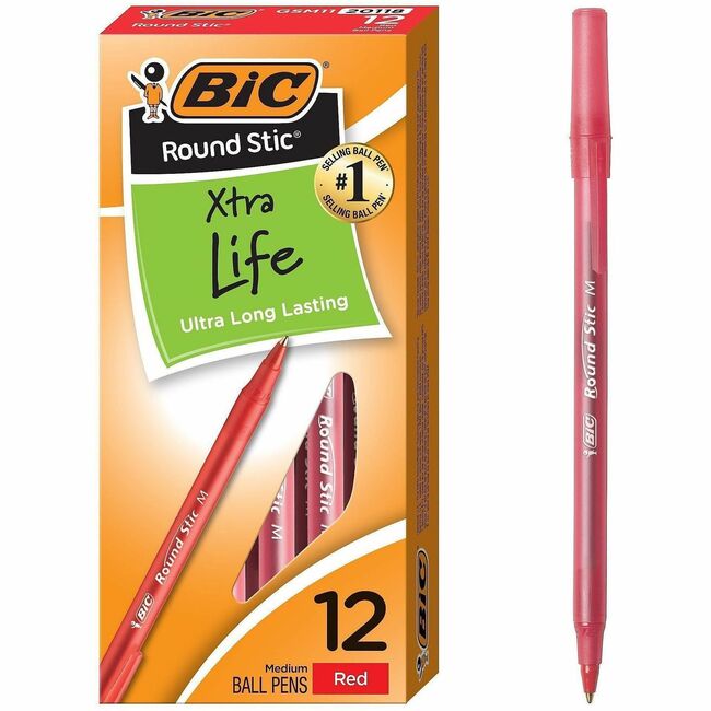 BIC Round Stic Ballpoint Pens