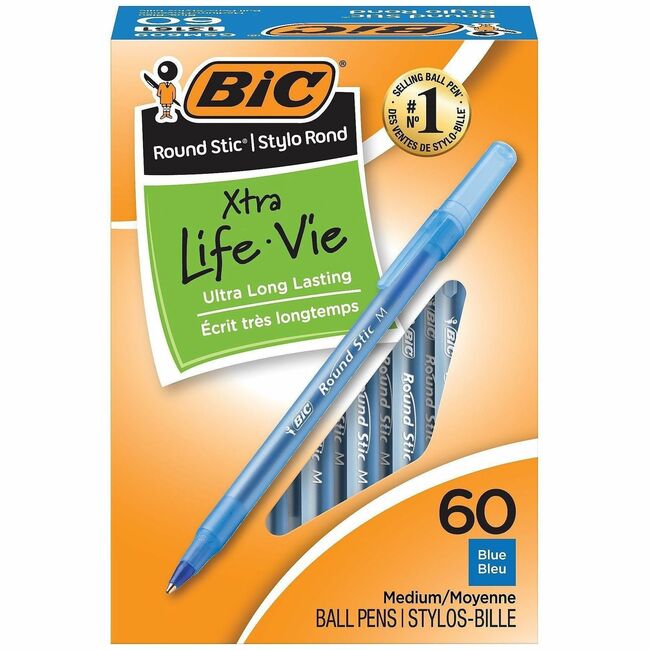BIC Round Stic Ballpoint Pens