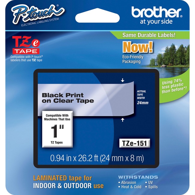 Brother TZe Laminated Tape