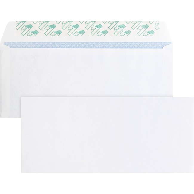 Business Source Regular Tint Peel/Seal Envelopes