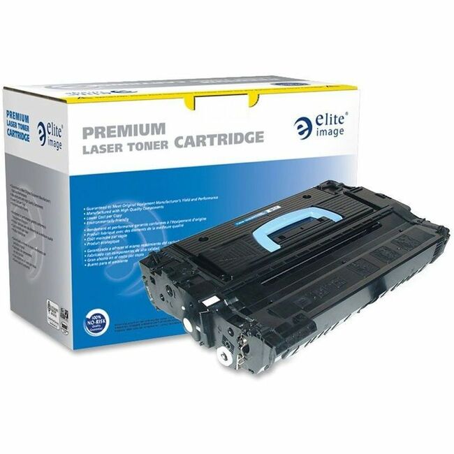 Elite Image Remanufactured High Yield Laser Toner Cartridge 43X (C8543X) - Black - 1 Each