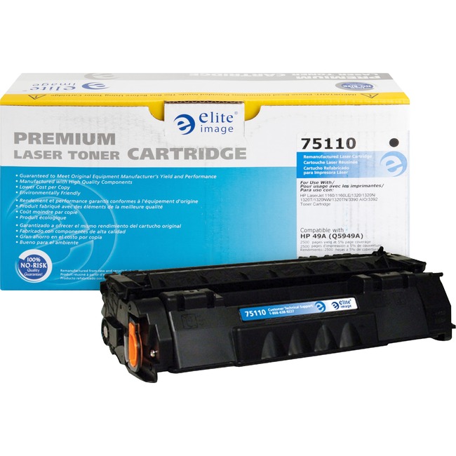 Elite Image Remanufactured Laser Toner Cartridge 49A (Q5949A) - Black - 1 Each