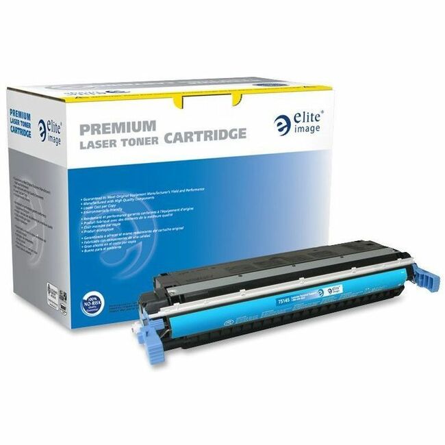 Elite Image Remanufactured Laser Toner Cartridge 645A (C9731A) - Cyan - 1 Each