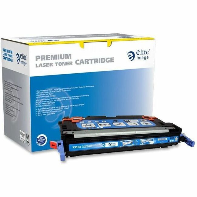 Elite Image Remanufactured Laser Toner Cartridge 503A (Q7581A) - Cyan - 1 Each