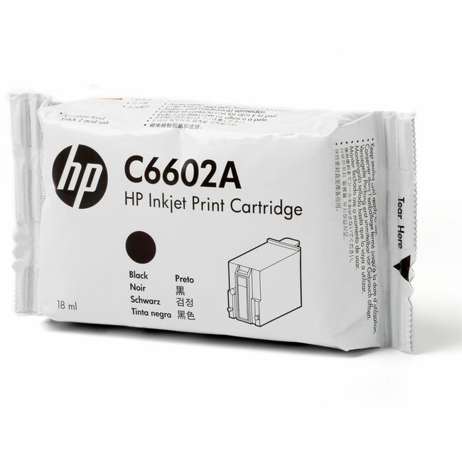HP (C6602A) Original High Yield Inkjet Ink Cartridge - Black - 1 Each