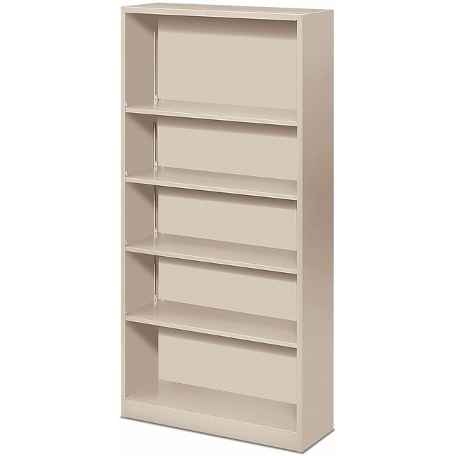 HON Brigade Steel Bookcase | 5 Shelves | 34-1/2