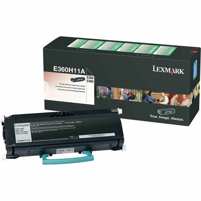 Lexmark Original Laser Toner Cartridge - Black - 1 Each
