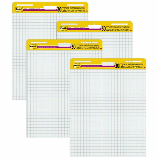 Post-it&reg; Self-Stick Easel Pad Value Pack with Faint Grid