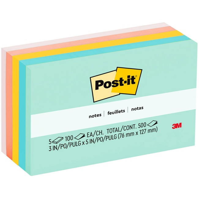 Post-it&reg; Notes - Beachside Caf&eacute; Color Collection