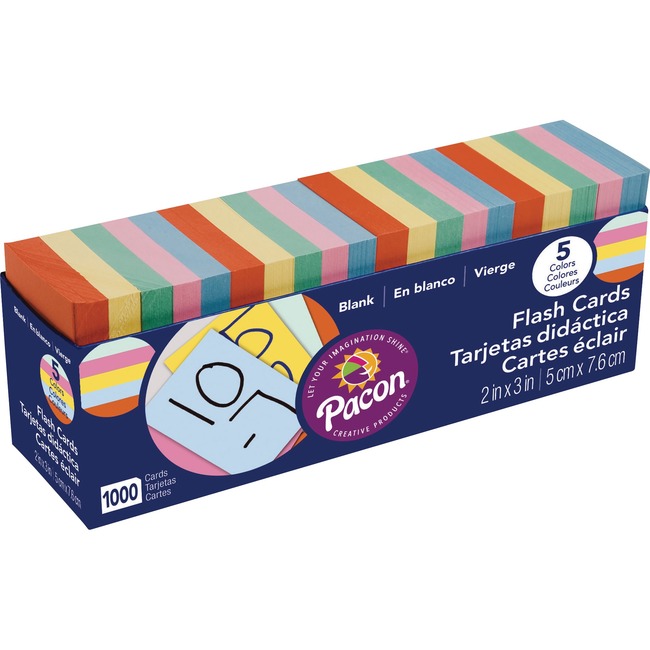 Pacon® Blank Flash Card Dispenser Box