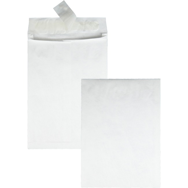 Survivor&reg; 10 x 13 x 1-1/2 DuPont Tyvek Expansion Mailers with Self-Seal Closure