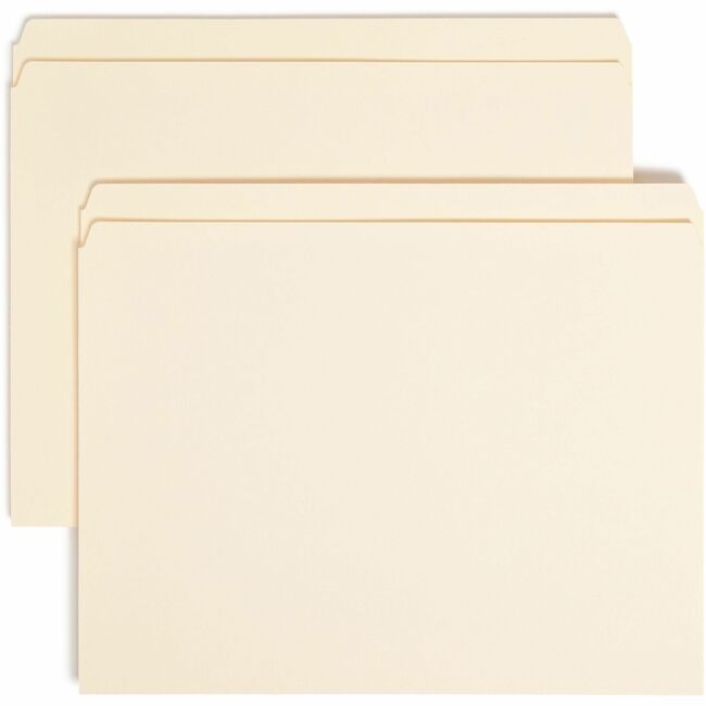 Smead Straight Tab Cut Letter Recycled Top Tab File Folder
