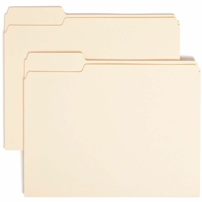 Smead 1/3 Tab Cut Letter Recycled Top Tab File Folder