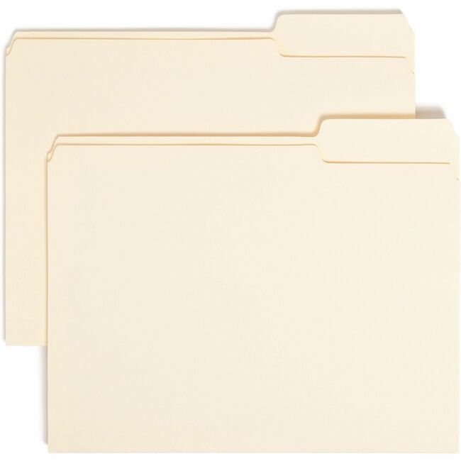 Smead 1/3 Tab Cut Letter Recycled Top Tab File Folder