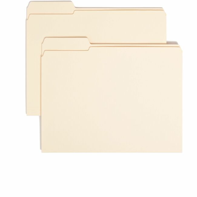 Smead 1/3 Tab Cut Letter Recycled Top Tab File Folder