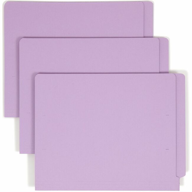 Smead Shelf-Master Straight Tab Cut Letter Recycled End Tab File Folder
