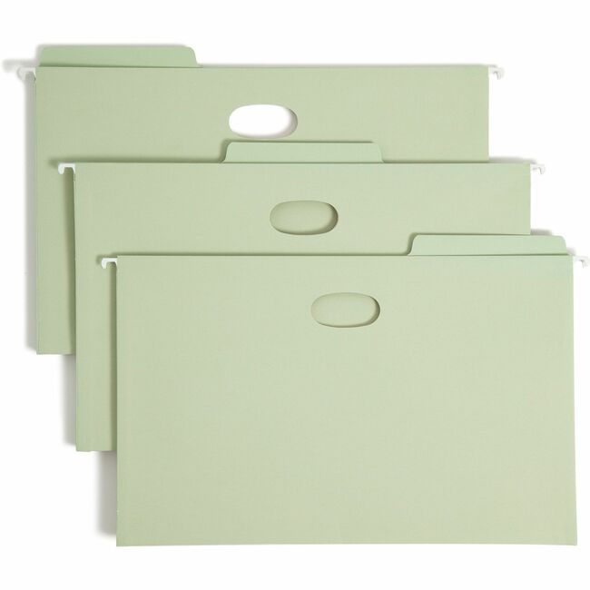 Smead FasTab 1/3 Tab Cut Legal Recycled Hanging Folder