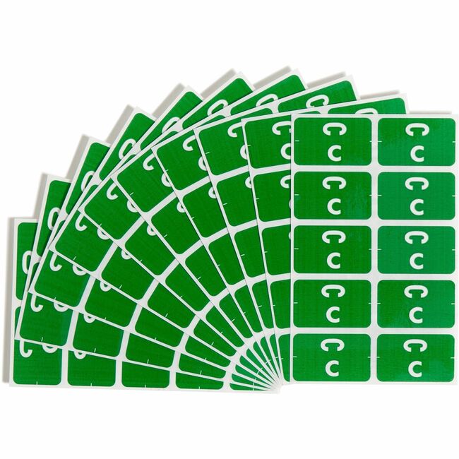 Smead AlphaZ ACCS Color-Coded Labels