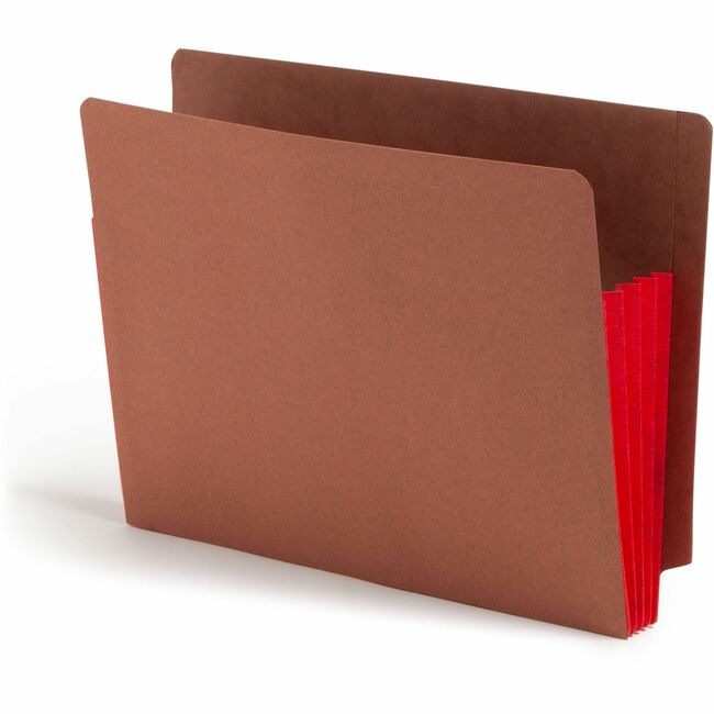 Smead TUFF Pocket Straight Tab Cut Letter Recycled File Pocket