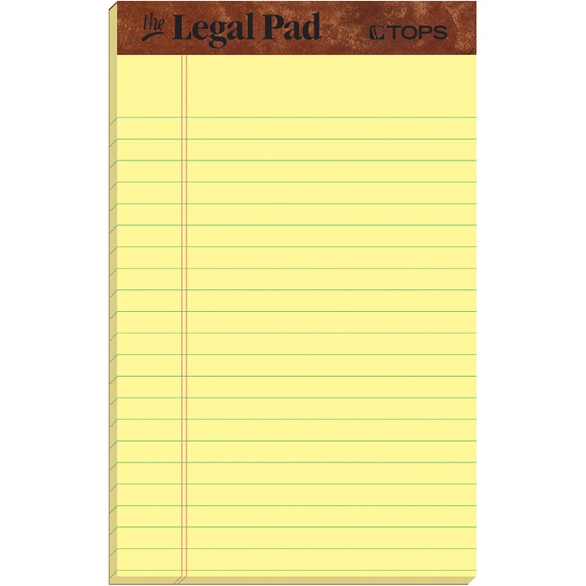 TOPS The Legal Pad Writing Pad