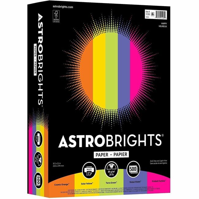 Astrobrights Color Copy Paper