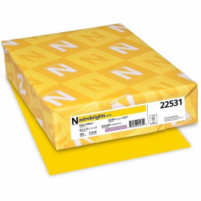 Astrobrights Color Paper - Yellow