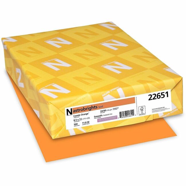 Astrobrights Color Paper - Cosmic Orange